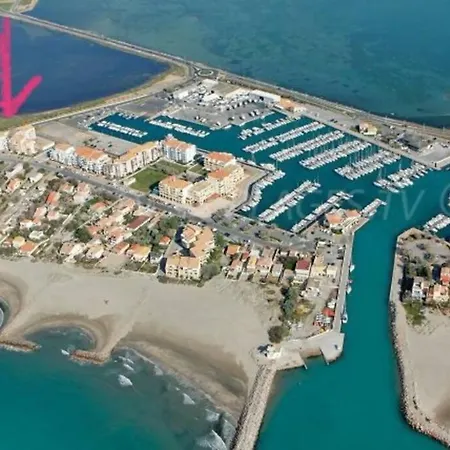 Le Nautica Plage T2 Climatise En Bord De Mer Frontignan Exterior photo